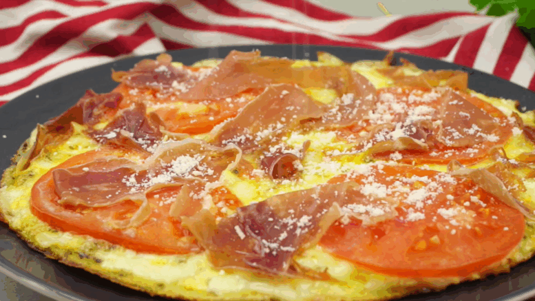 2 ingredient keto pizza crust