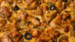 A pizza without cheese