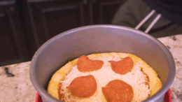 Air fryer healthy pizza