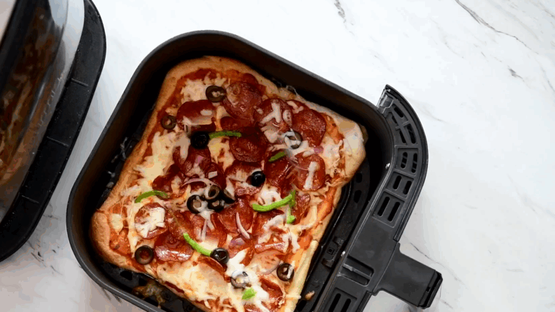 Air fryer pizza homemade