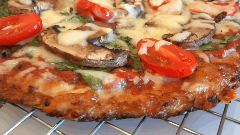 Healthy choice cauliflower pizza