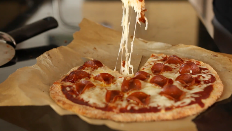 Keto friendly pizza base